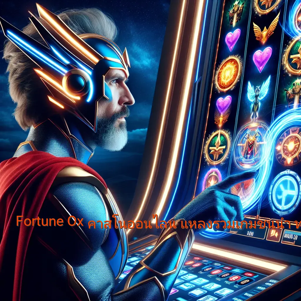 Fortune Ox คาสิโนออนไลน์ แหล่งรวมเกมชั้นนำที่ดีที่สุด