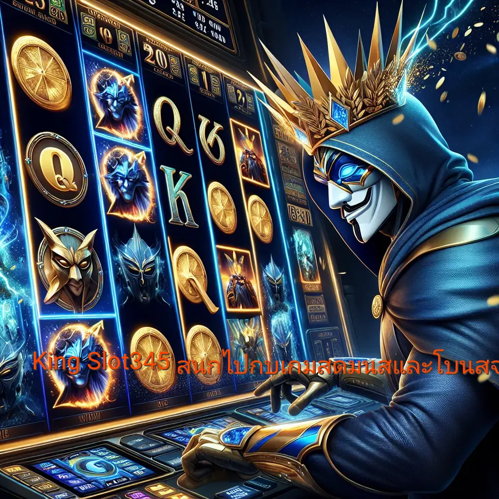 King Slot345: สนุกไปกับเกมสุดมันส์และโบนัสจัดเต็ม