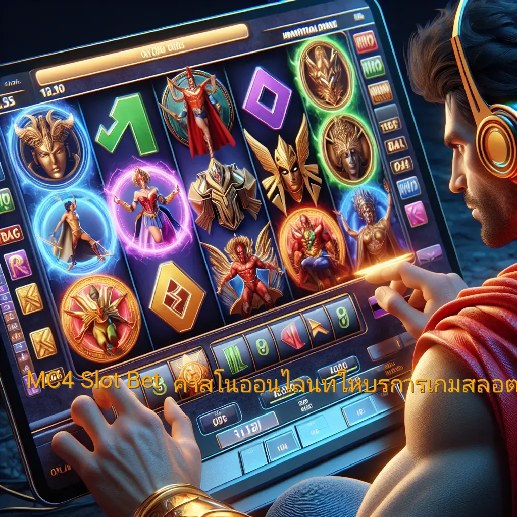 MC4 Slot Bet - คาสิโนออนไลน์ที่ให้บริการเกมสล็อตชั้นนำ