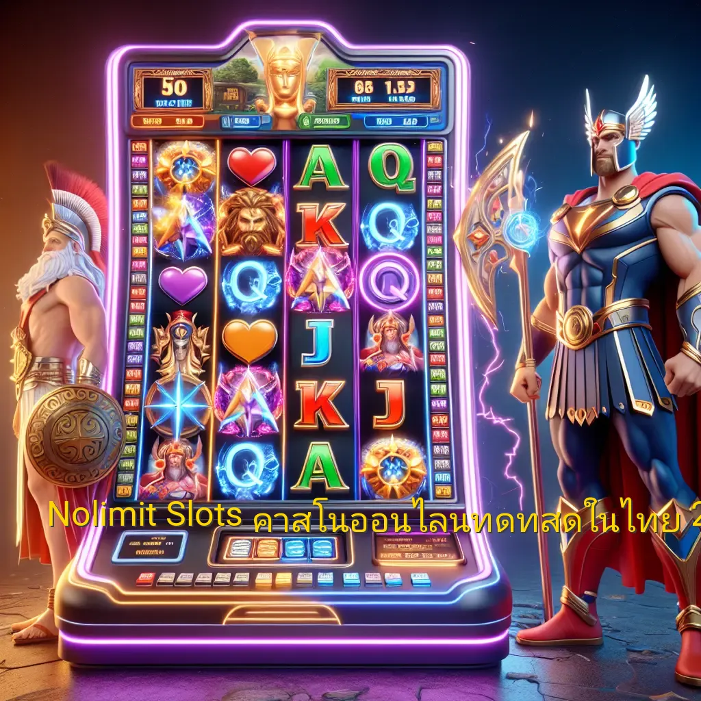 Nolimit Slots: คาสิโนออนไลน์ที่ดีที่สุดในไทย 2023