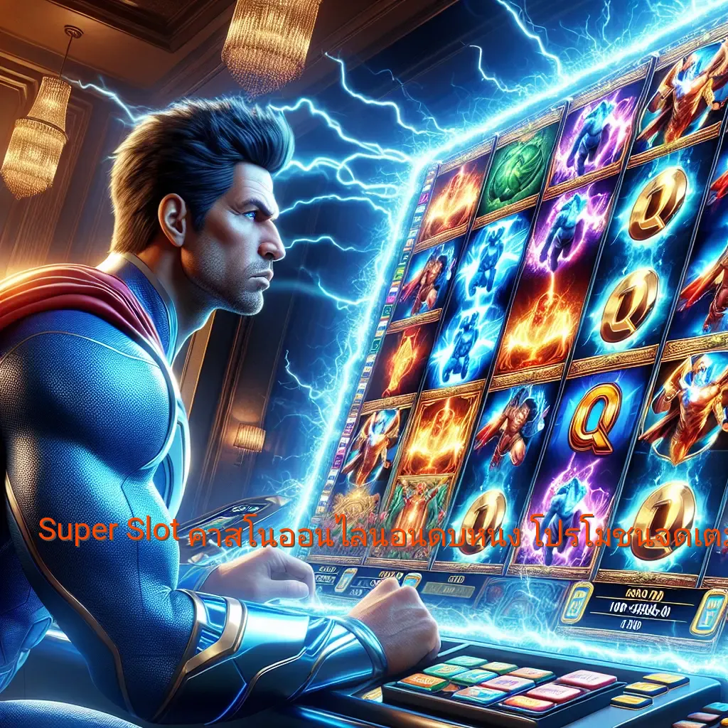 Super Slot คาสิโนออนไลน์อันดับหนึ่ง โปรโมชั่นจัดเต็ม 2023