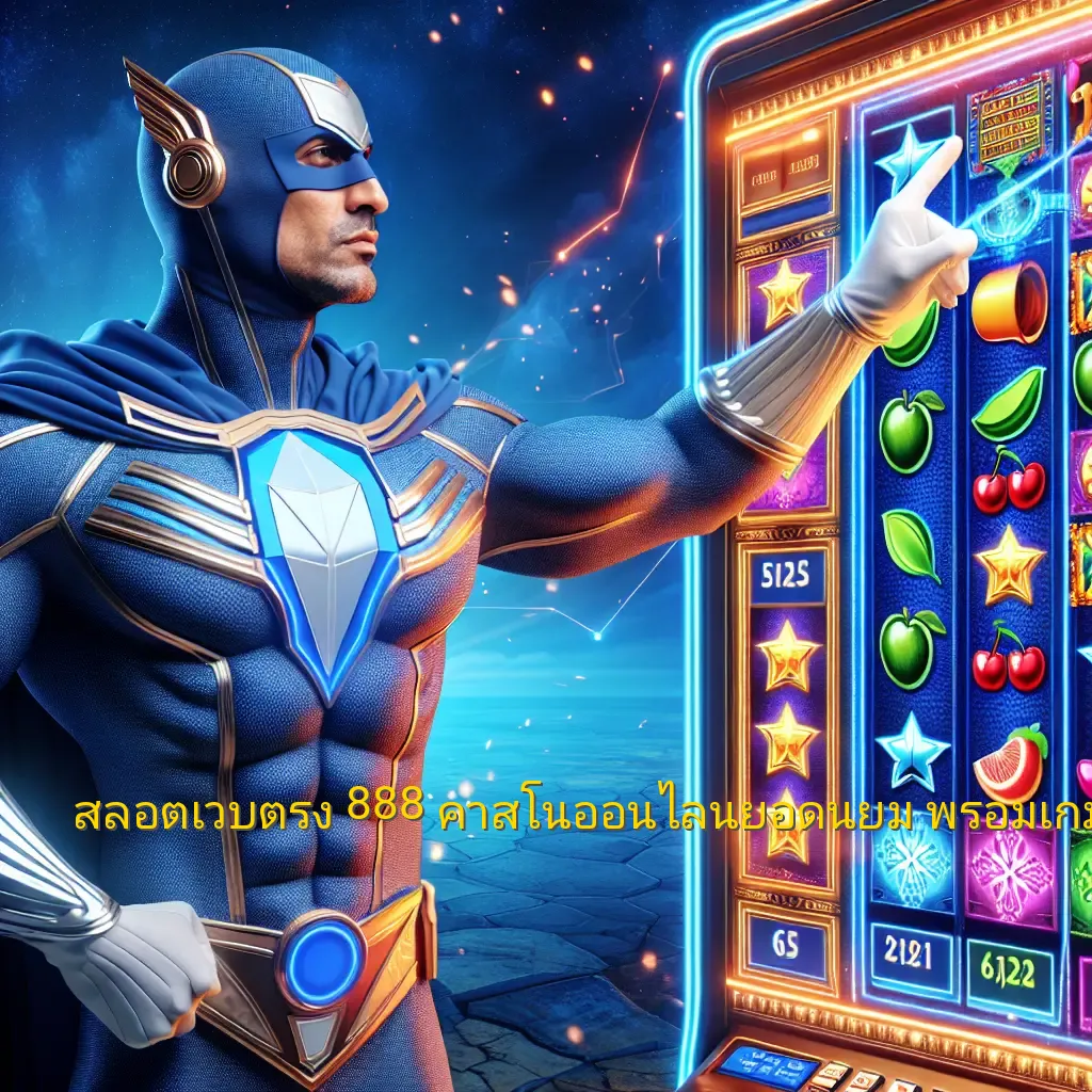 สล็อตเว็บตรง 888: คาสิโนออนไลน์ยอดนิยม พร้อมเกมทำเงิน